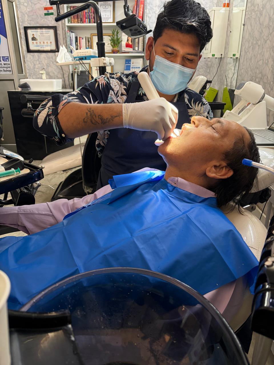 Laser treatment