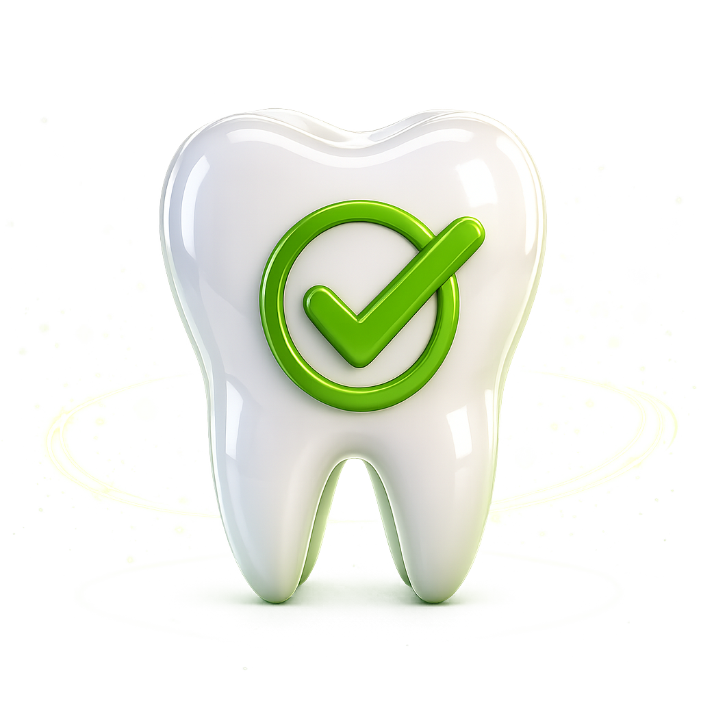 Oral cancer screening illustration